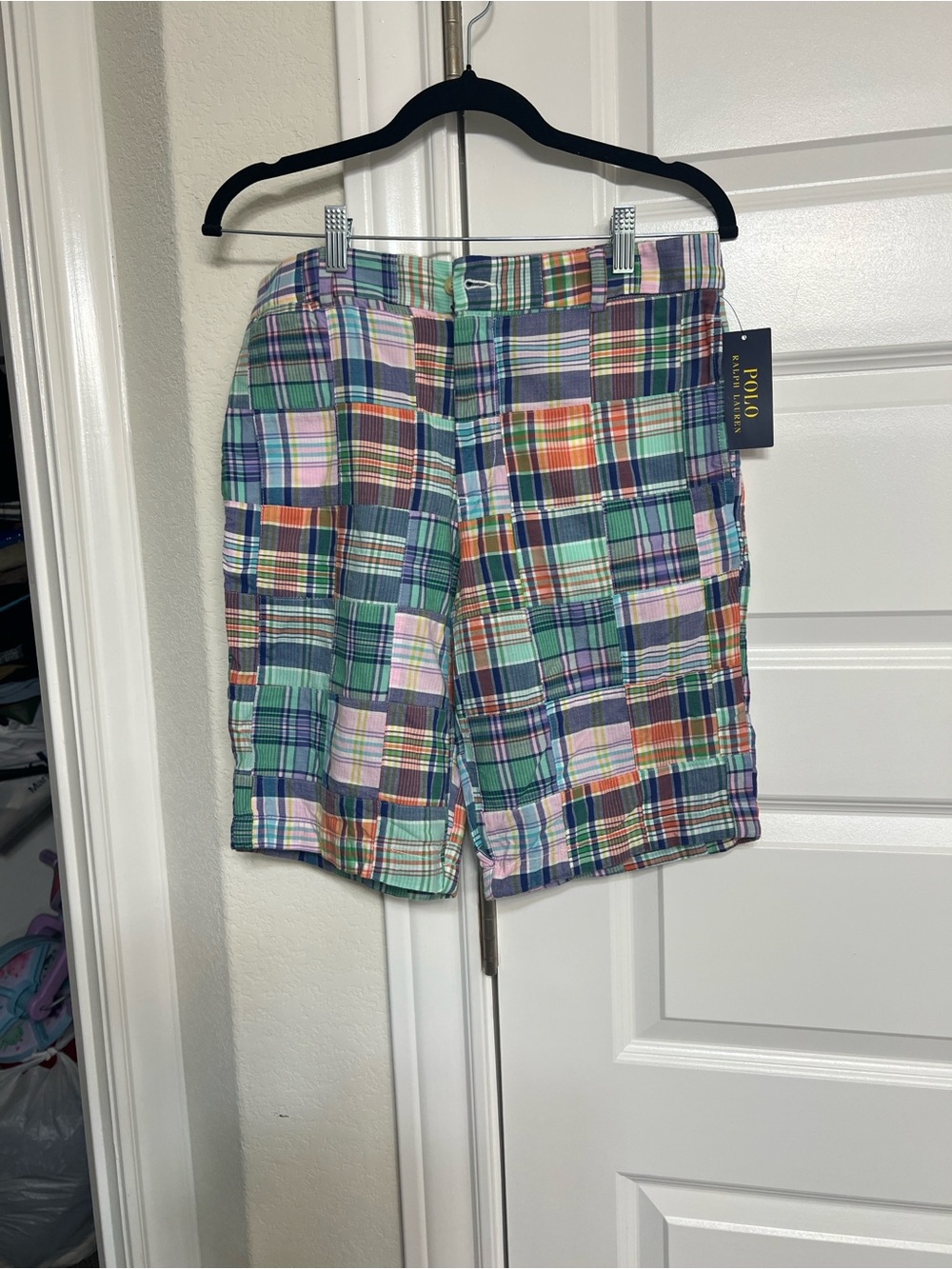 Polo by Ralph Lauren Multicolor Plaid Cotton Men’s Shorts